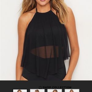 COCO REEF CLASSIC SOLID AURA CROP